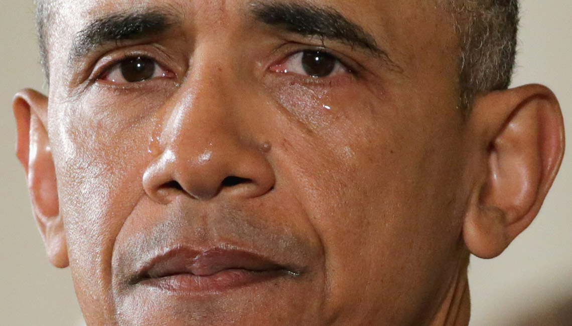 obama tears